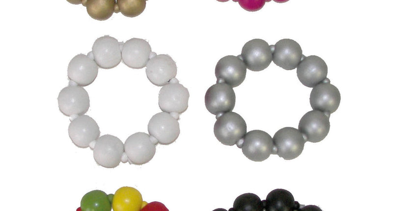 Funny Fashion Gouden disco armband met kralen