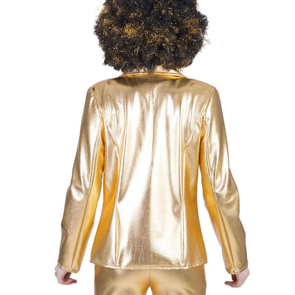Funny Fashion Gouden disco jasje Fever dames