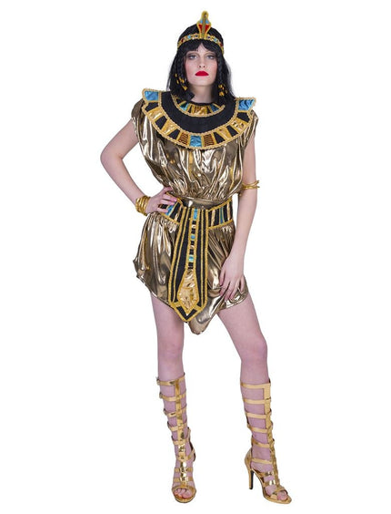 Funny Fashion Gouden disco jurk Tine 80's