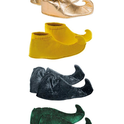 Funny Fashion Gouden elf overschoenen volwassenen