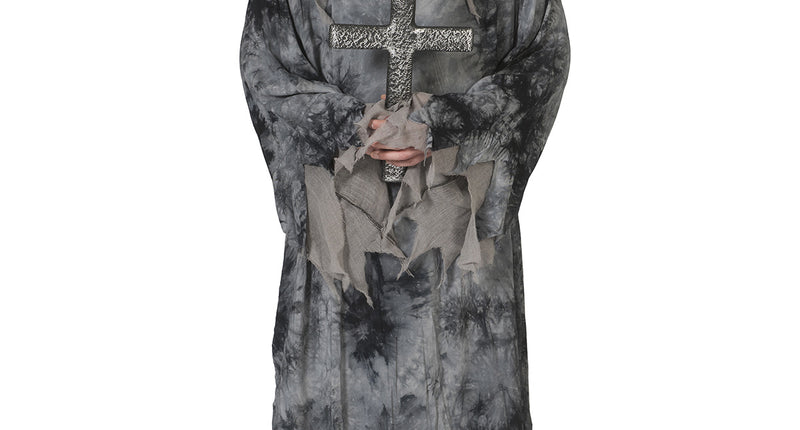 Funny Fashion Grijs demonen pak Hendrik