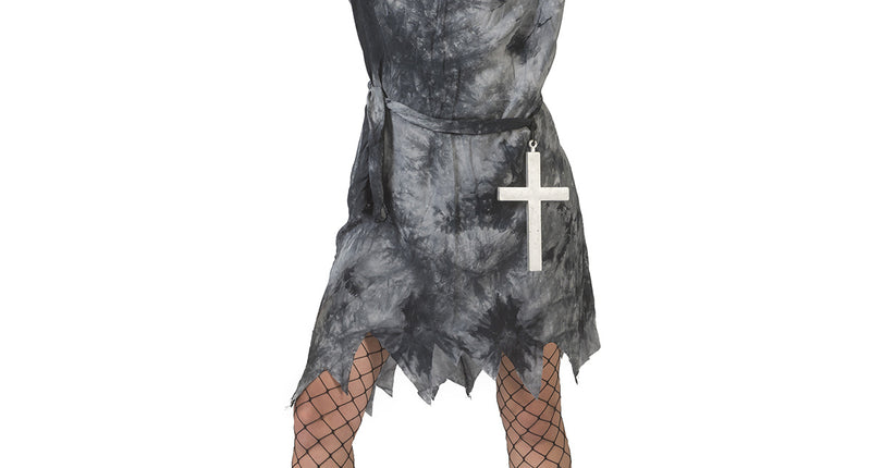 Funny Fashion Grijs demonen pak Lady Midday