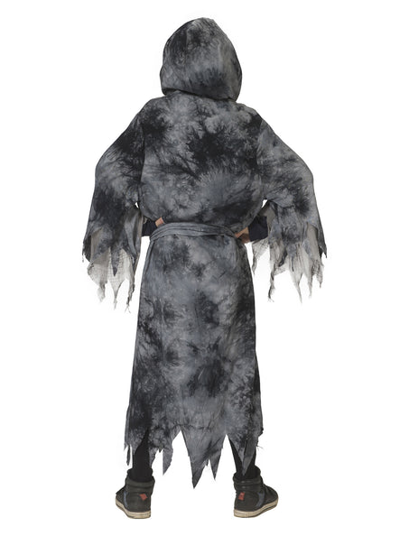 Funny Fashion Grijs demonen pak Simon kinderen