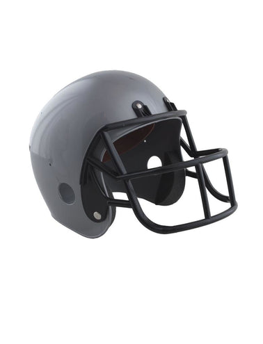 Funny Fashion Grijze american football helm kind