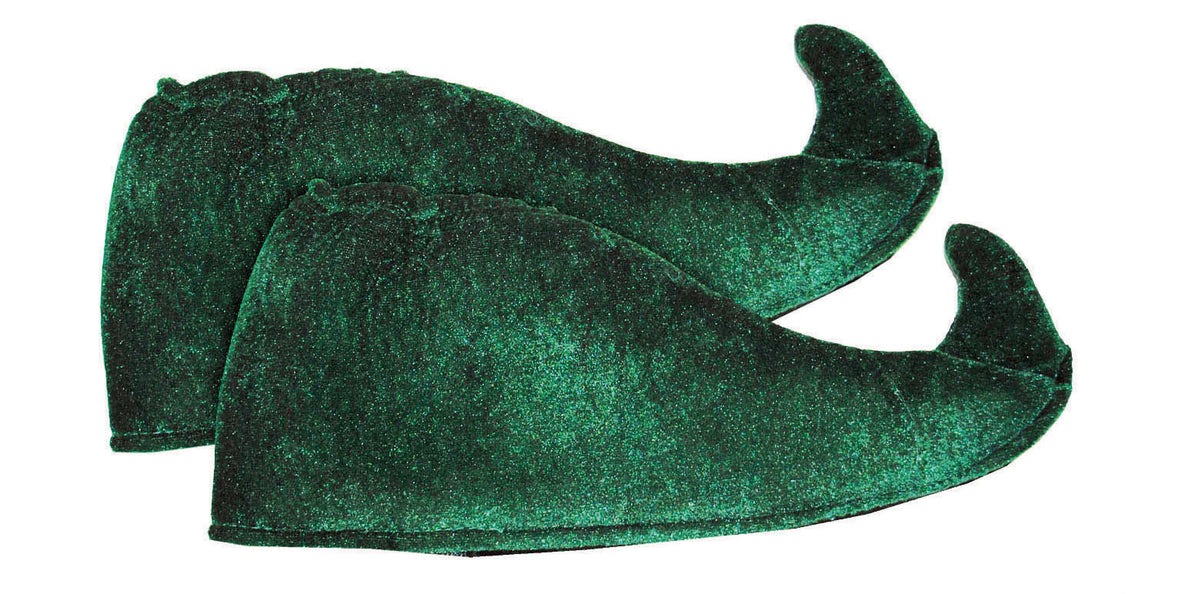 Funny Fashion Groene elf overschoenen kinderen