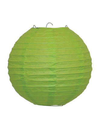 Funny Fashion Groene lampion 25cm