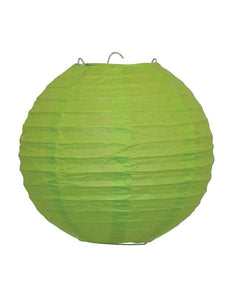 Funny Fashion Groene lampion 25cm