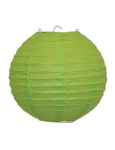 Funny Fashion Groene lampion 25cm