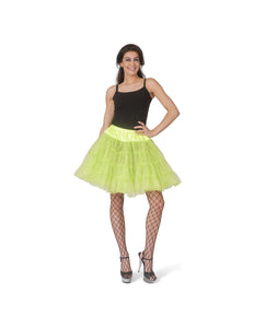 Funny Fashion Groene petticoat Noor dames
