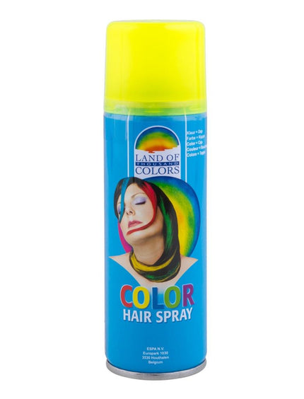 Funny Fashion Haarspray in neon geel