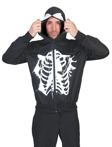 Funny Fashion Halloween skeletpak met masker