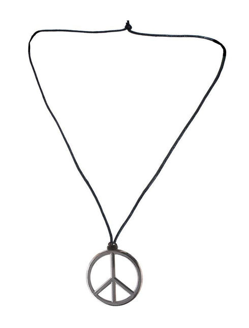 Funny Fashion Halsketting peace zilver