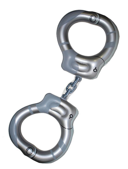 Funny Fashion Handboeien  politie opblaasbaar