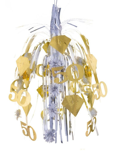 Funny Fashion Hangdeco cijfer 50e verjaardag