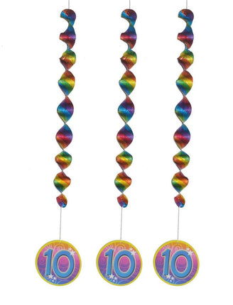 Funny Fashion Hangdecoratie 10 jaar