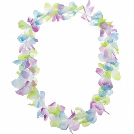 Funny Fashion Hawaii bloemenslinger pastelkleuren