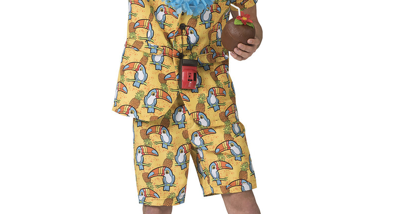 Funny Fashion Hawaii pak Toekan heren