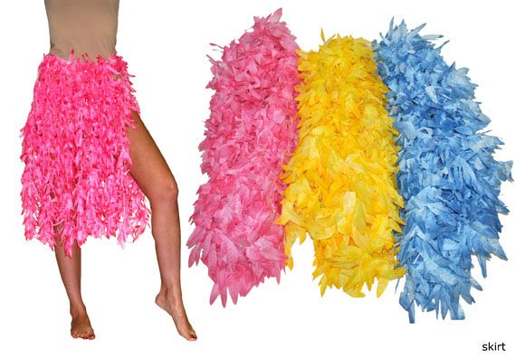 Funny Fashion Hawaii rok geel