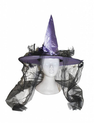 Funny Fashion Heksenhoed paars