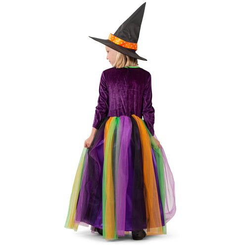 Funny Fashion Heksje meerkleurig kind