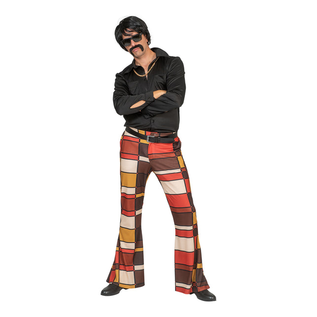 Funny Fashion Hippie broek Robberto heren 70 jaren
