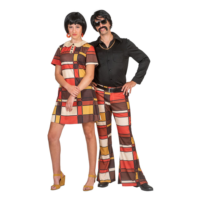 Funny Fashion Hippie jurk Anna jaren 70