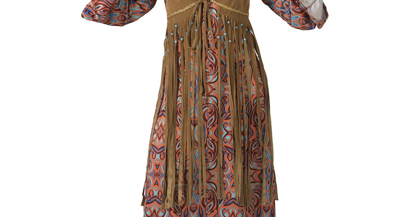 Funny Fashion Hippie jurk kostuum Elsemieke