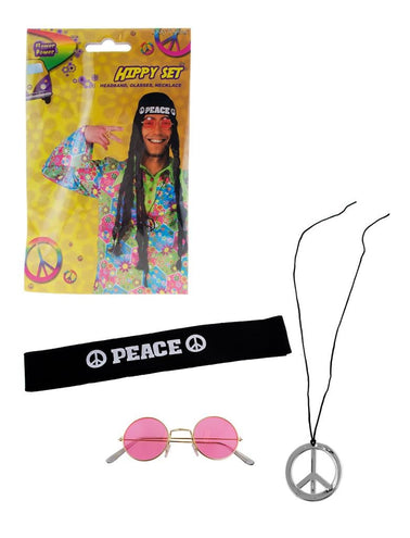Funny Fashion Hippie set driedelig