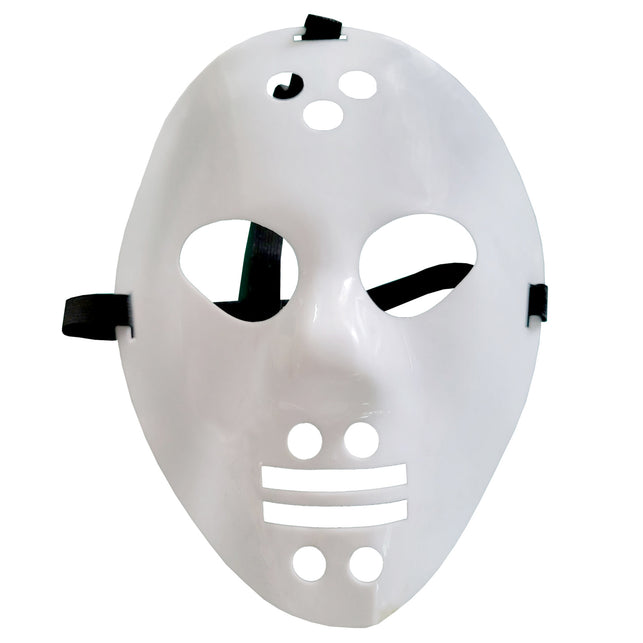 Funny Fashion Hockeymasker wit budget