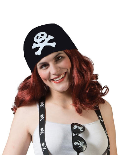 Funny Fashion Hoed piraat met doodskop