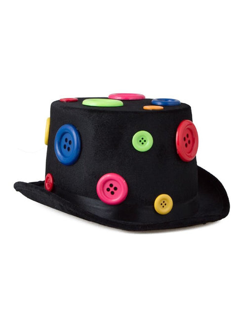 Funny Fashion Hoge hoed met knopen