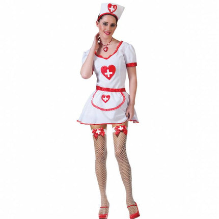 Funny Fashion Hoge kousen verpleegster visnet