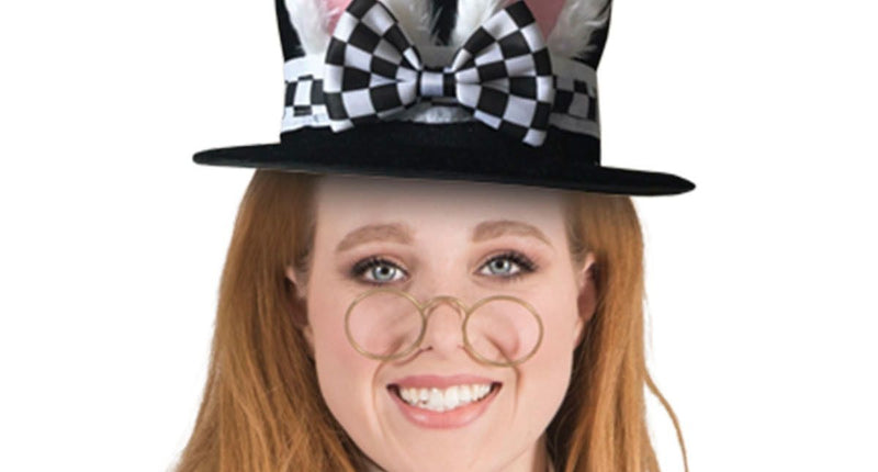 Funny Fashion Hoge paas hoed met oren en strik