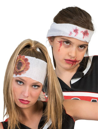 Funny Fashion Hoofdband met nep bloedplek