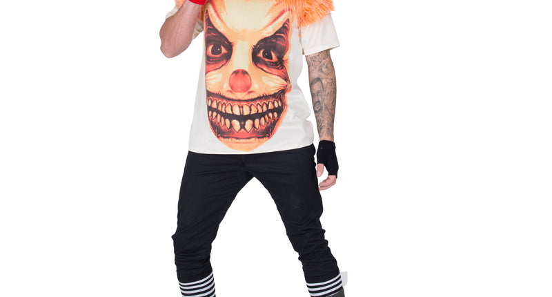 Funny Fashion Horror t-shirt clown Barry