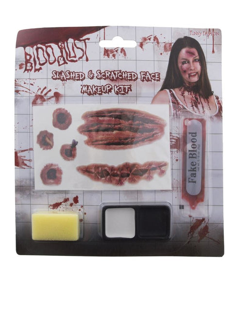 Funny Fashion Imitatie wonden en make-up set