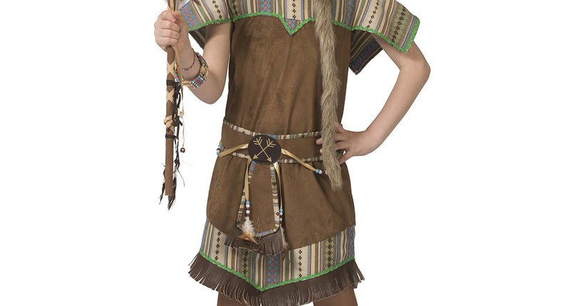 Funny Fashion Indianen jurk Moonlight meiden