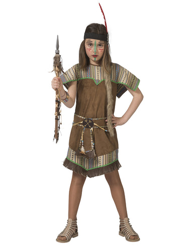 Funny Fashion Indianen jurk Moonlight meiden