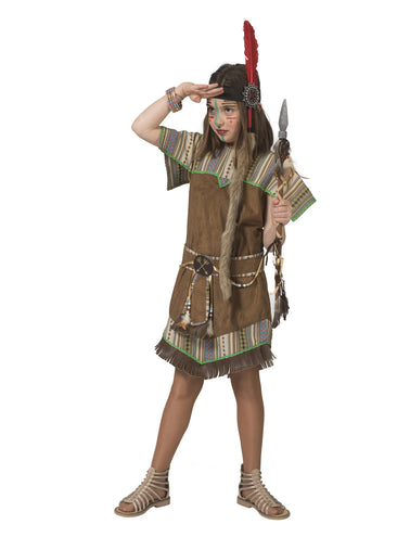 Funny Fashion Indianen jurk Moonlight meiden