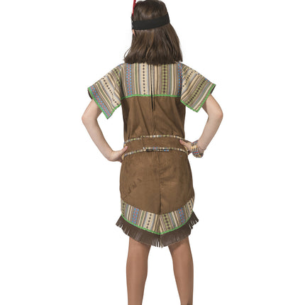 Funny Fashion Indianen jurk Moonlight meiden