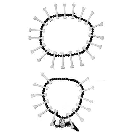 Funny Fashion Juwelen set met knoken