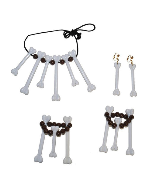 Funny Fashion Kannibalen juwelen set 5dlg