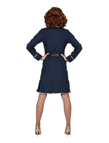 Funny Fashion Kapiteinsdame kostuum Carla