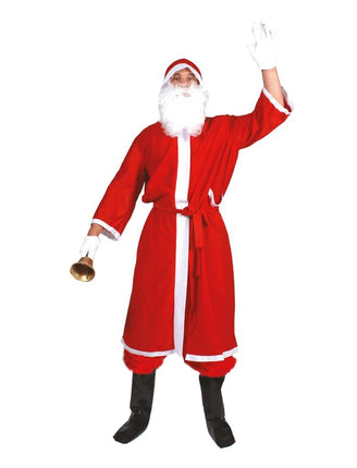 Funny Fashion Kerstmannen jas met capuchon