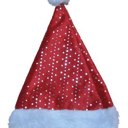 Funny Fashion Kerstmuts met glitters