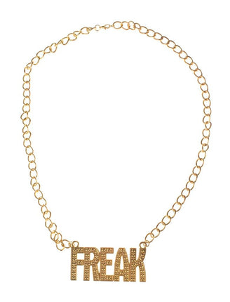 Funny Fashion Ketting freak goud