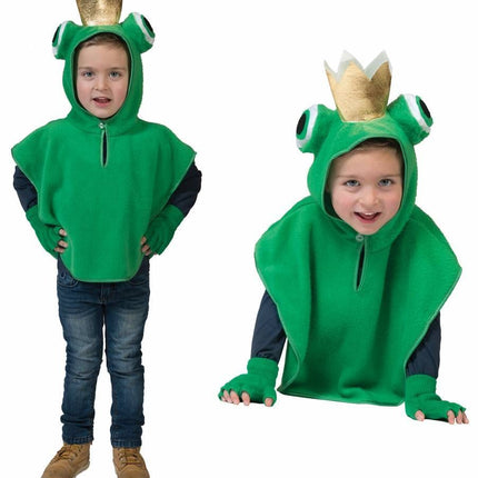 Funny Fashion Kikker cape voor kinderen