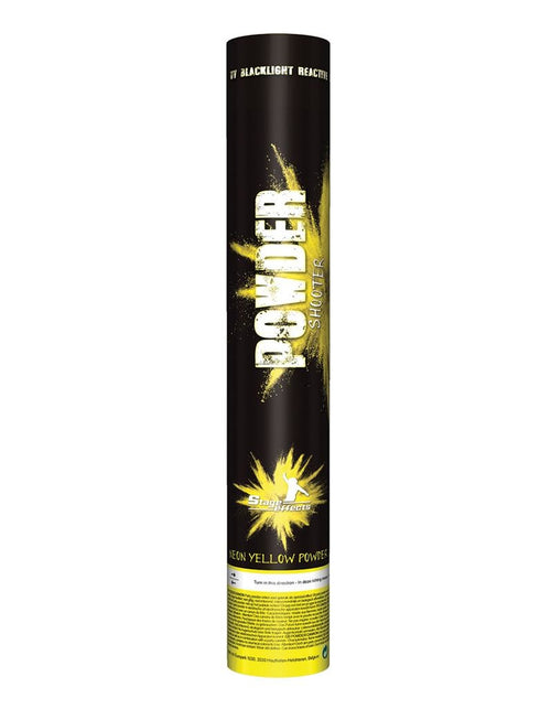 Funny Fashion Kleurpoeder kanon geel uv / blacklight 40cm
