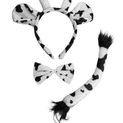 Funny Fashion Koeien oren met staart en strik