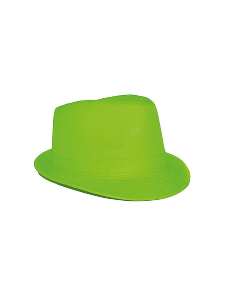 Funny Fashion Kojak gleufhoed Marit neon groen